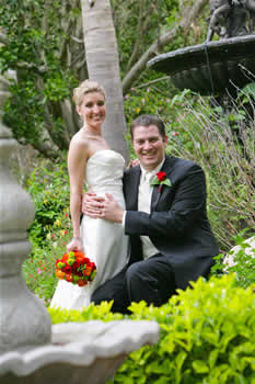 Wedding picture of Jennifer & Job