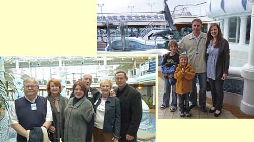 Luncheon aboard the Sapphire Princess