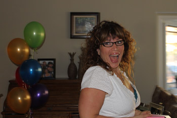 Danielle is surprised