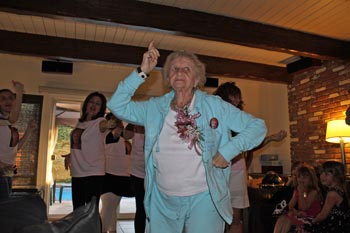 Adeline joins the chorus