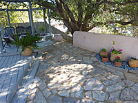 Patio at Craig's birthday party