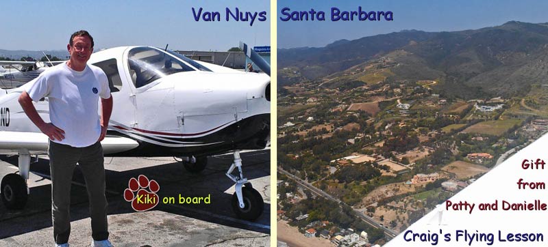 Craig's flying lesson gift