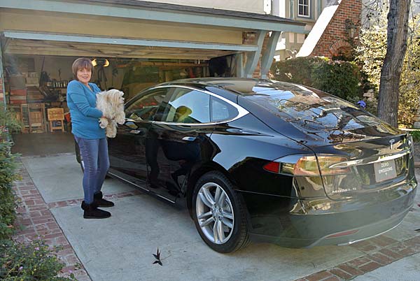 Patty & KiKi with our new car