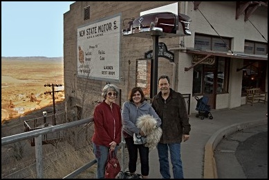 Christie, Patty, KiKi, Larry in Jerome, AZ