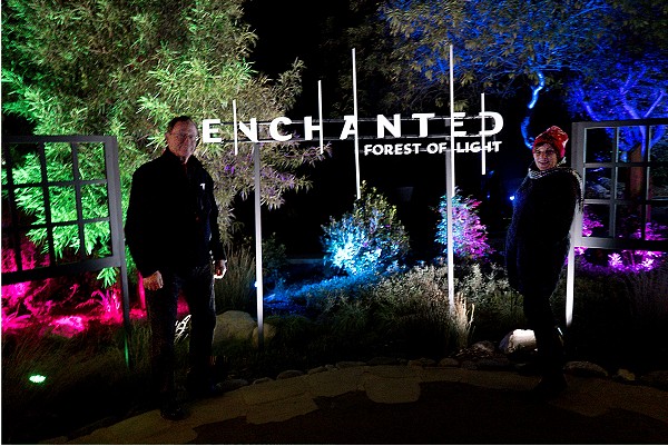 Craig & Patty at the Forest of Light