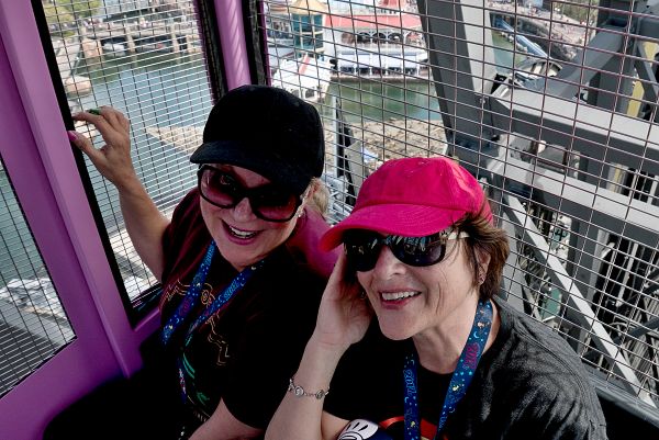 Vanessa & Patty on Mickey Ferris Wheel
