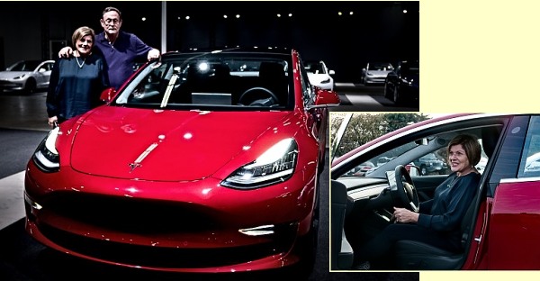 Picking up Patty's Model 3