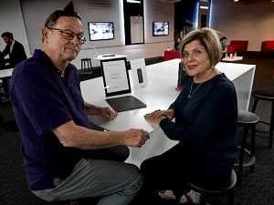 Signing the paperwork?