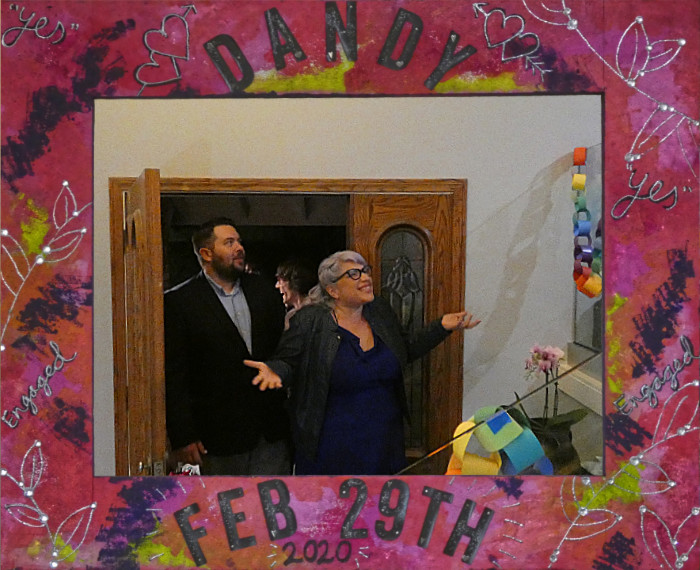 Danielle & Andy entrance