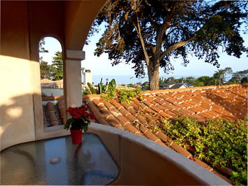 Ocean view from our patio