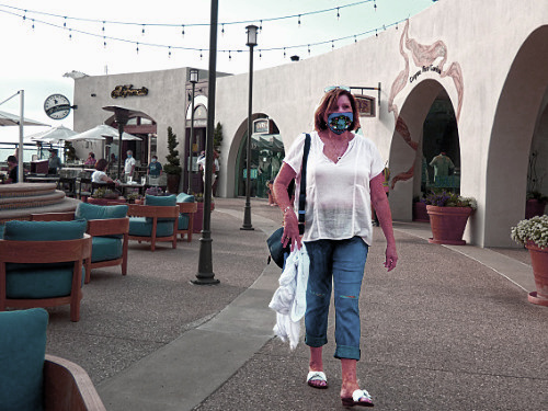 Patty in resturant mall area