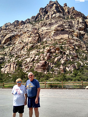 Chris & Jerry in Red Rock Canyon