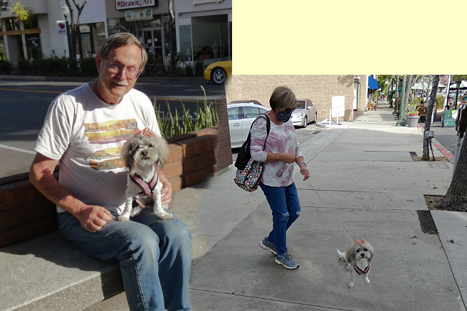 Craig, GiGi, Patty on April Fool's Day