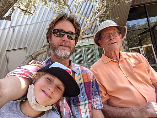 Caleb, C.J., Craig in Cornerstone