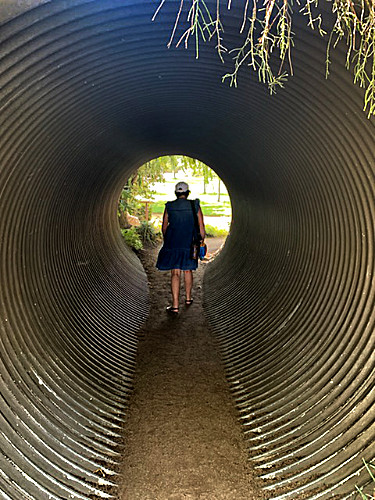 Patty in Cornerstone tunnel