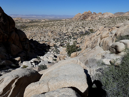 grandpa looking down the mountain