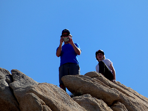 closeup of Caleb & CJ