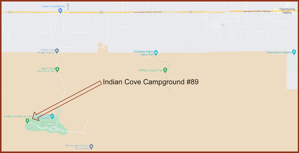 Indian Cove #89 in Joshua Tree National Park