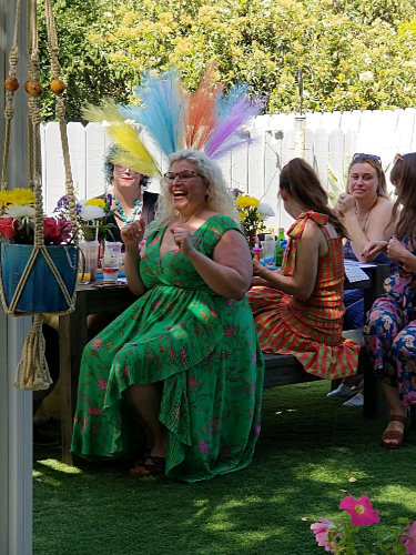 Danielle at the Drag Queen Show