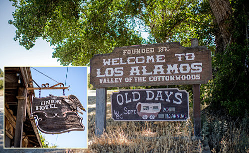 Entrance to Los Alamos