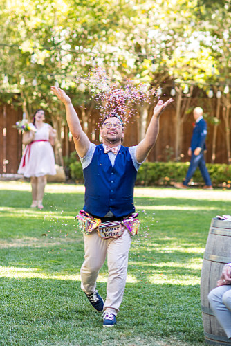 Flower Brian arriving