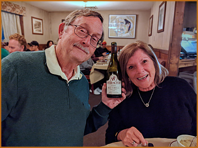 Craig & Patty at the Hitching Post