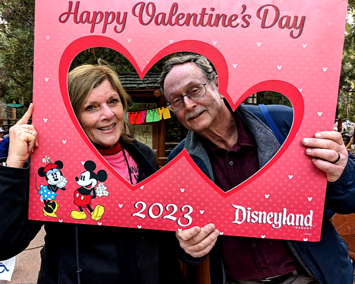 2023 Valentine's Day at Disneyland