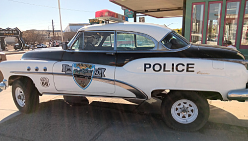 1951 Buick police car