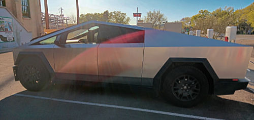 Cybertruck at Kingman, AZ supercharger