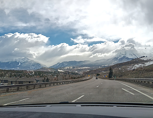 Crossing the Rocky's in April