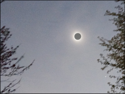 Solar Eclipse viewed from Carmel, IN