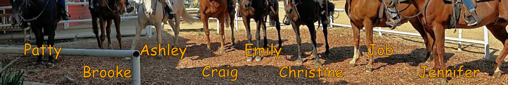 Horse riding for Ashley's birthday