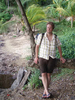 C.J. between beach & forest