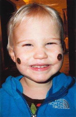 Caleb at 2 years old