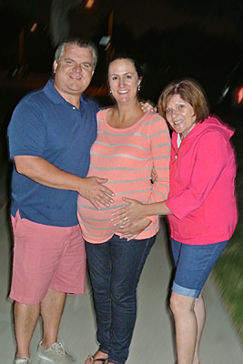 Matt, Julie, Patty on 24 August