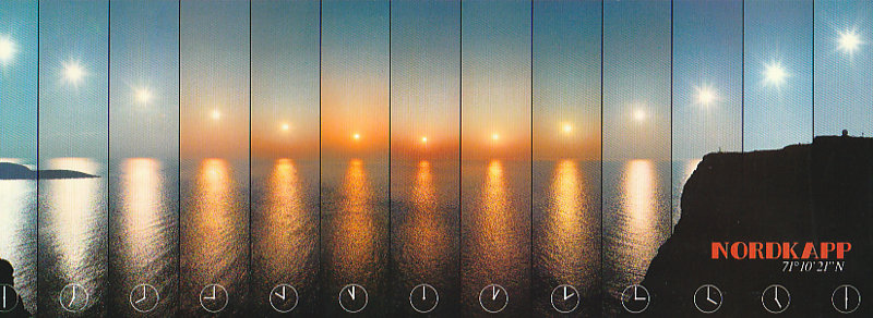 Midnight Sun timetable