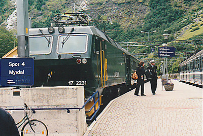 Flaam train station