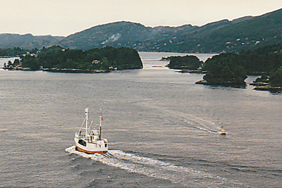 Islands around Bergen
