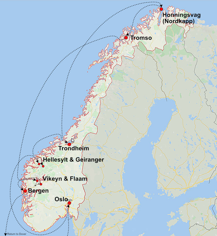 Norwegian Fjord Cruise