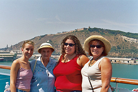 Girls in Barcalona, Spain