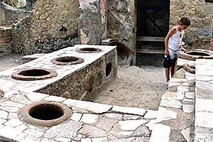 ancient cooking area