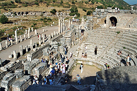 Main Street and eastern amphitheater