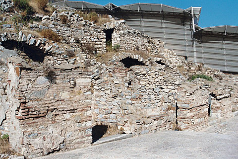 Living quarters along Main Street