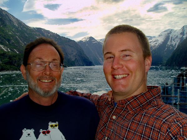 Craig & CJ at Tracy Arm