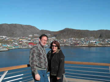 Craig & Patty saying goodbye