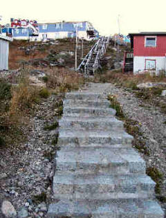 hills everywhere  in town