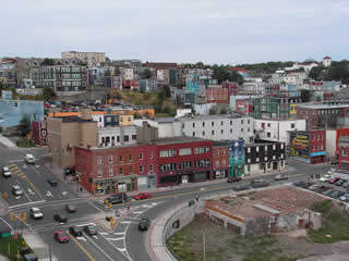 city view from the ship