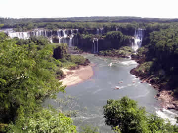 the quiet downstream area