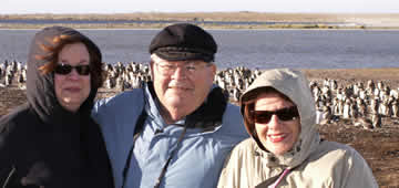 Ellen, Harry, Patty - it's cold here