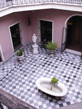 central square in a home